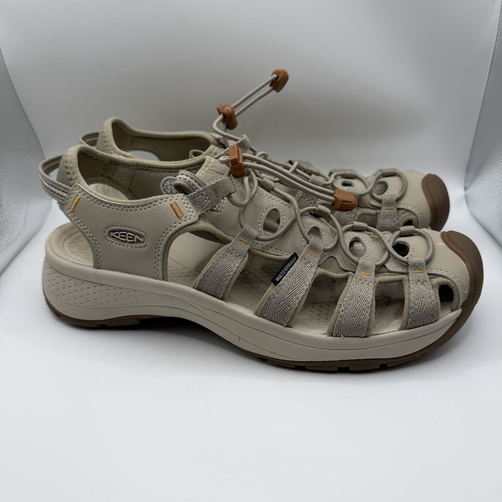 Woman's Sandals KEEN Astoria West Sandals Size 11 Plaza Taupe/roasted Pecan - Picture 5 of 11